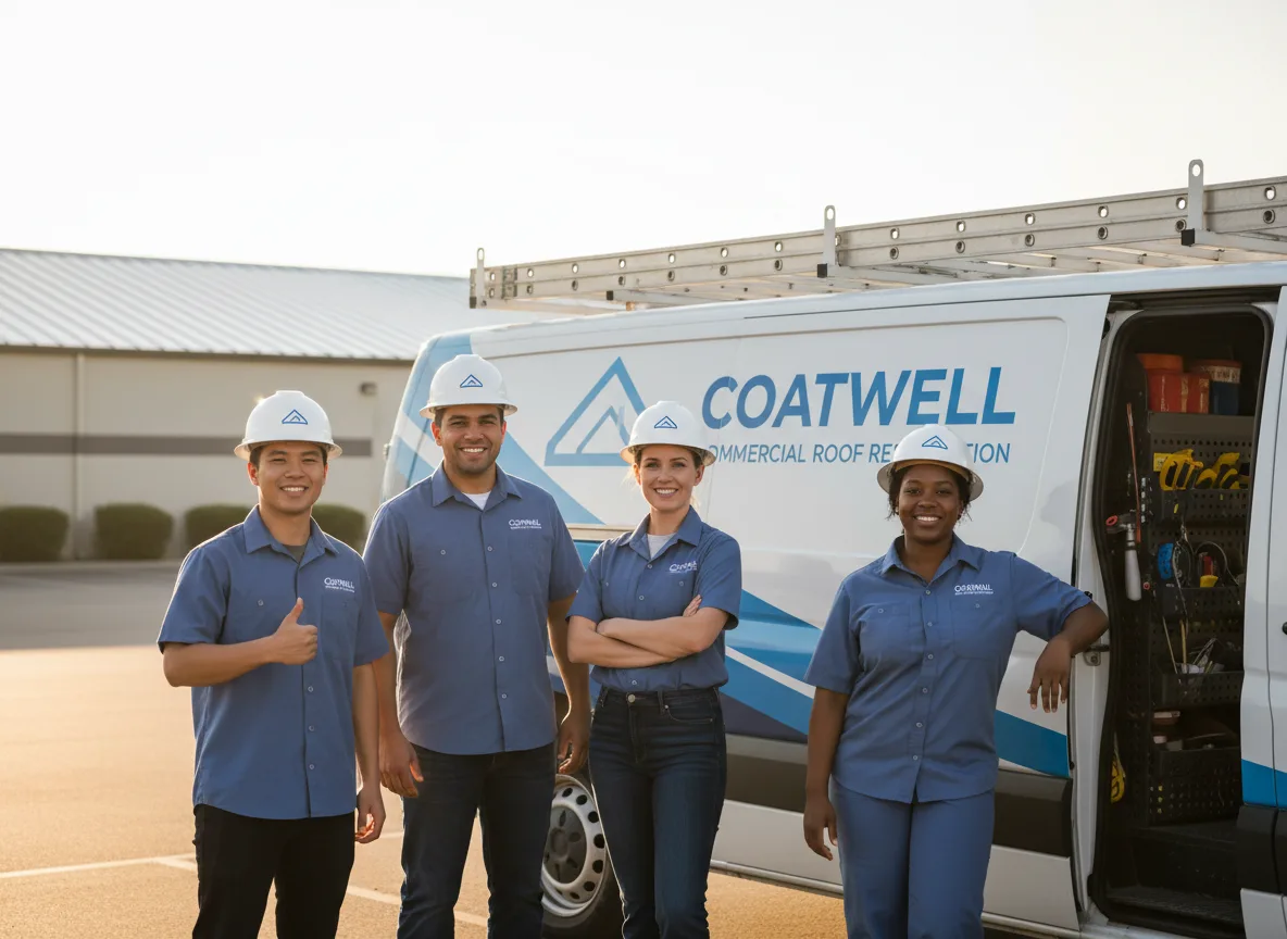 Commercial roof coating company in Clarksburg, OH